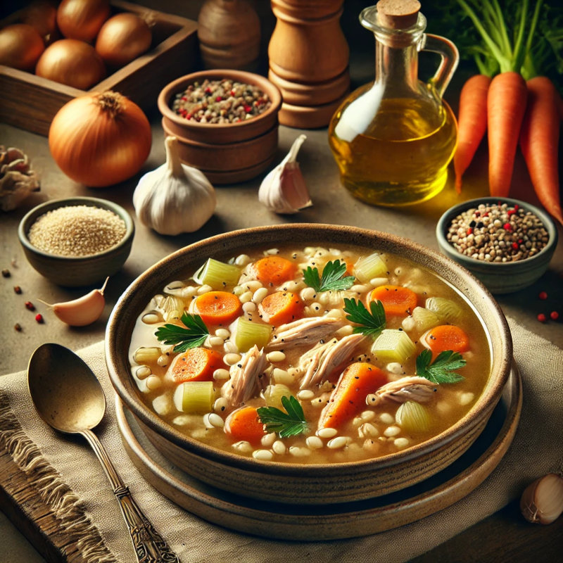 Turkey Barley Soup Recipe